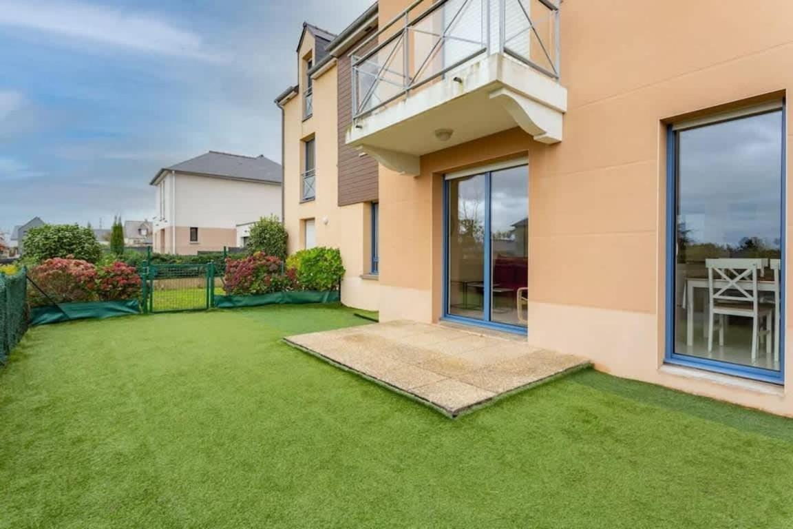 L'Opale - Joli Appartement Avec Jardin Et Garage Динард Екстериор снимка
