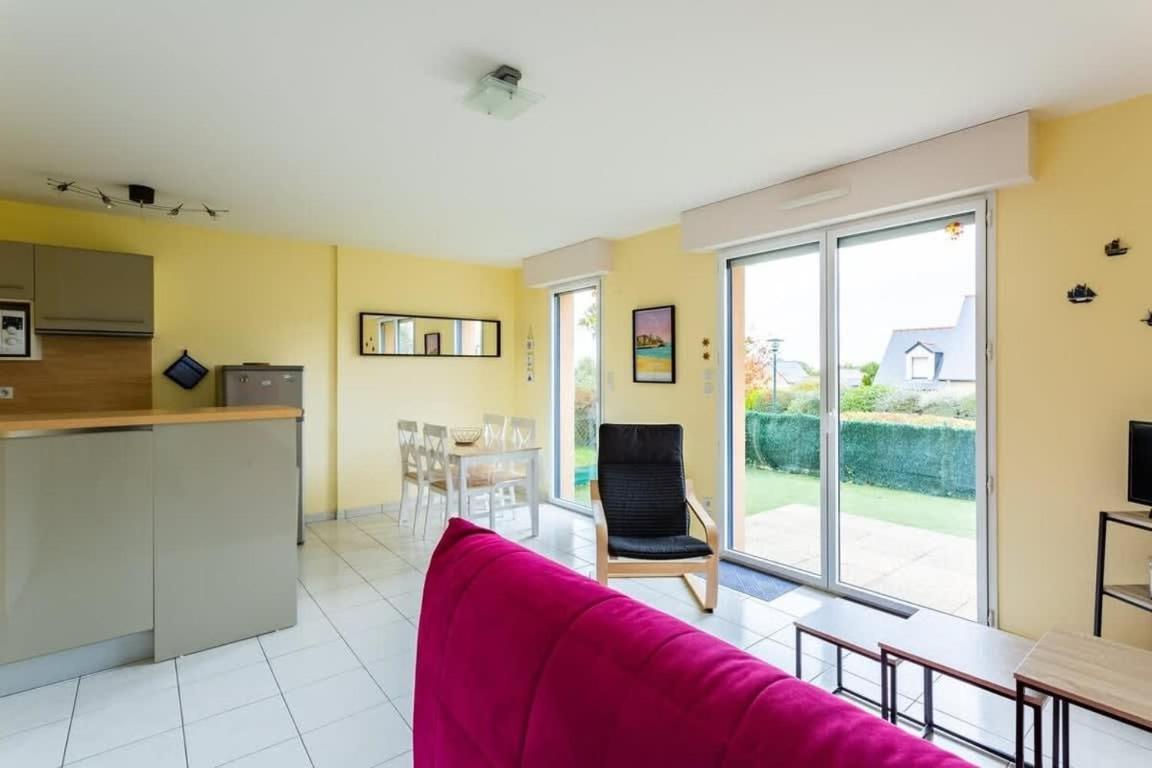 L'Opale - Joli Appartement Avec Jardin Et Garage Динард Екстериор снимка