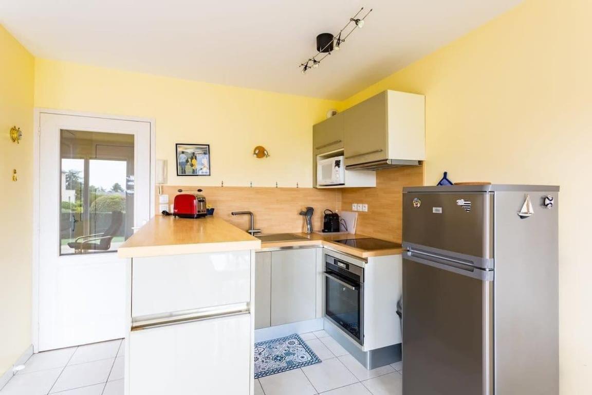 L'Opale - Joli Appartement Avec Jardin Et Garage Динард Екстериор снимка