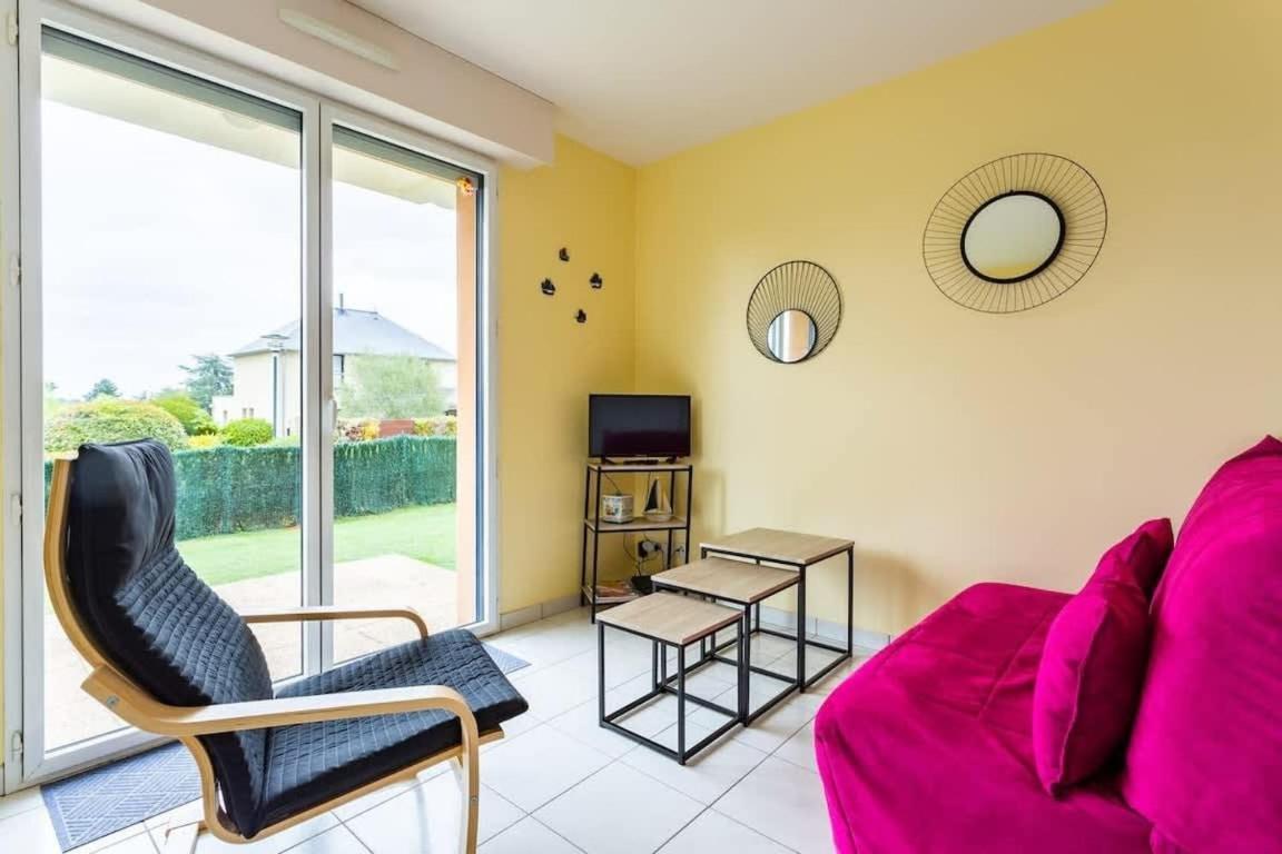 L'Opale - Joli Appartement Avec Jardin Et Garage Динард Екстериор снимка